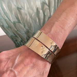 Solid Sterling Silver cuff bracelet